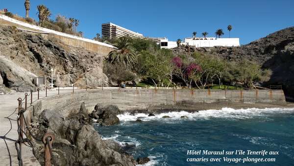 Hôtel Marazul sur l'île Tenerife aux Canaries